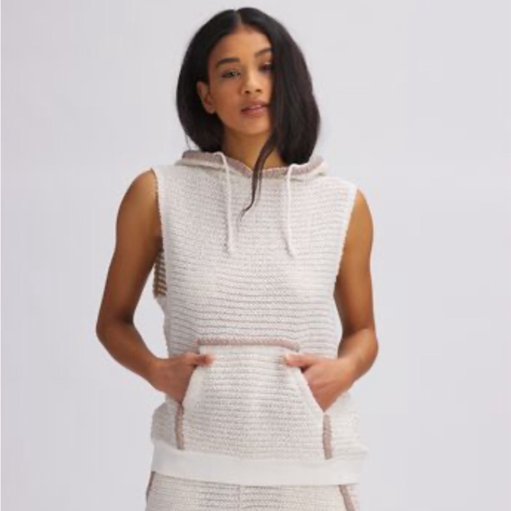Basin and Range Sleeveless Hooded Sweater